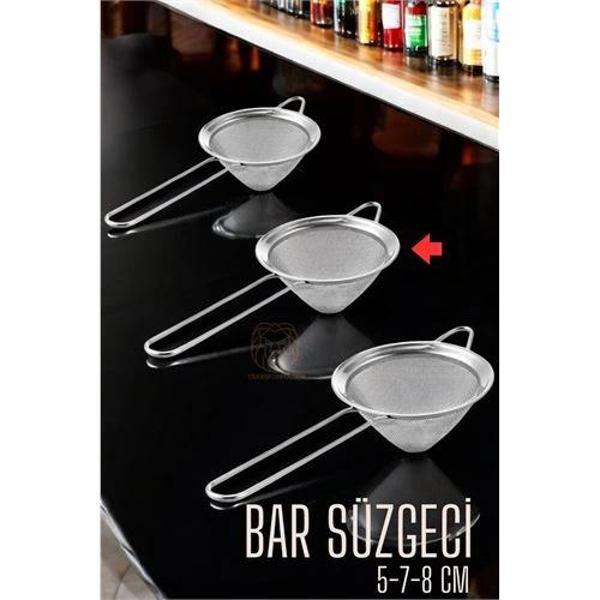 Turk Bar Süzgeci Bar Strainer 3 Boy Set 5 7 8 cm - Image 1