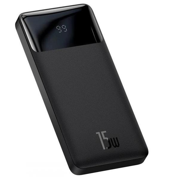 Baseus Bipow 15W Hızlı Şarj 10000 mAh LED Göstergeli Powerbank-(5775) - Image 1