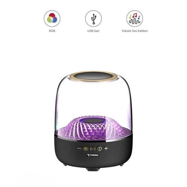 MDB D33 Siyah Taşınabilir Kablosuz Bluetooth Hoparlör - Image 1