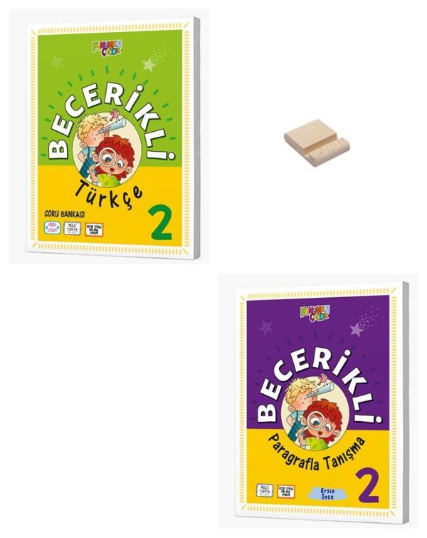 2. Sınıf Becerikli Türkçe ve Paragrafla Tanışma + Telefon Standı - Fenomen Yayıncılık - Image 1