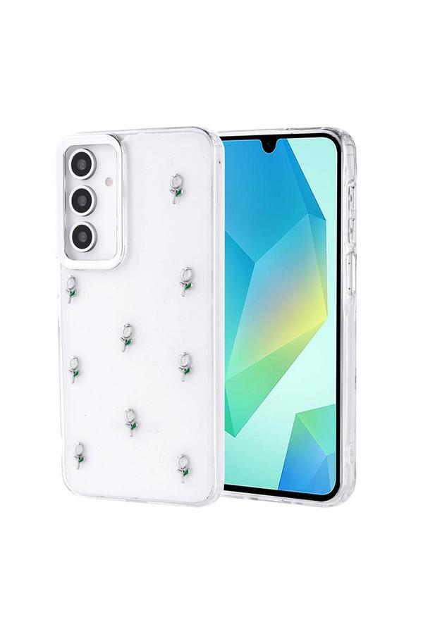 Coverzone Samsung Galaxy A06 Uyumlu Kılıf Airbag Köşeli Şeffaf Baskılı Z-Kutup - Image 1