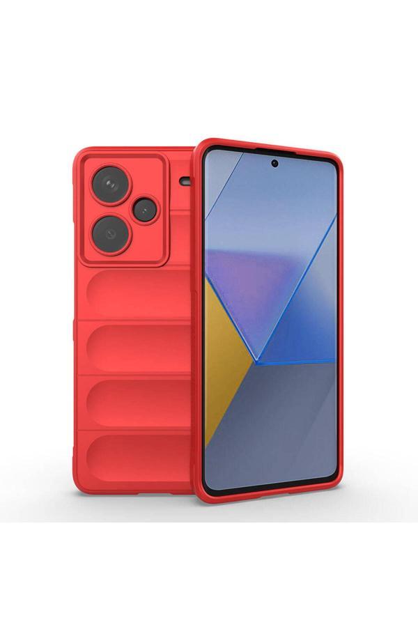 Coverzone Xiaomi Redmi Note 13 Pro Plus Uyumlu Kılıf Tpu Oyuklu Arka Yüzey Z-Etnik Esnek O-Tto Prime - Image 1