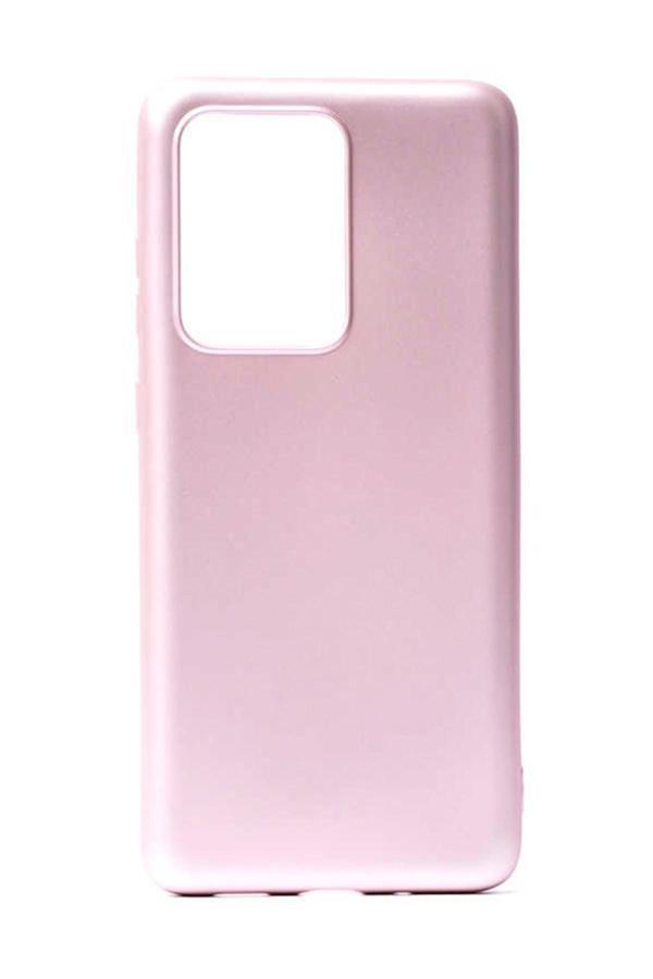 Coverzone Galaxy S20 Ultra Kılıf Premier Silikon Kılıf Rose Gold - Image 1