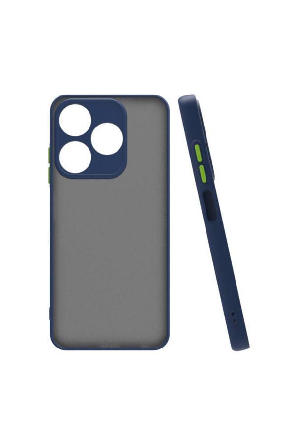 Coverzone Tecno Spark 10 4G Uyumlu Kılıf Hux Kapak Şık Ve Dekoratif Model Yükseltilmiş Kenarlar - Image 1