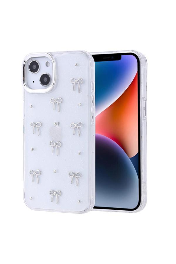Coverzone İphone 14 Uyumlu Kılıf Airbag Köşeli Şeffaf Baskılı Z-Kutup - Image 1
