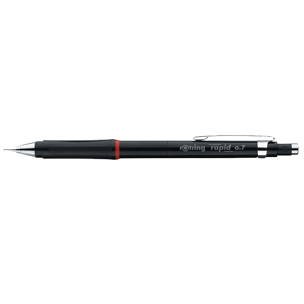 Rotring Rapid Versatil Kalem 0,7 Mm Siyah 1904841 - Image 1