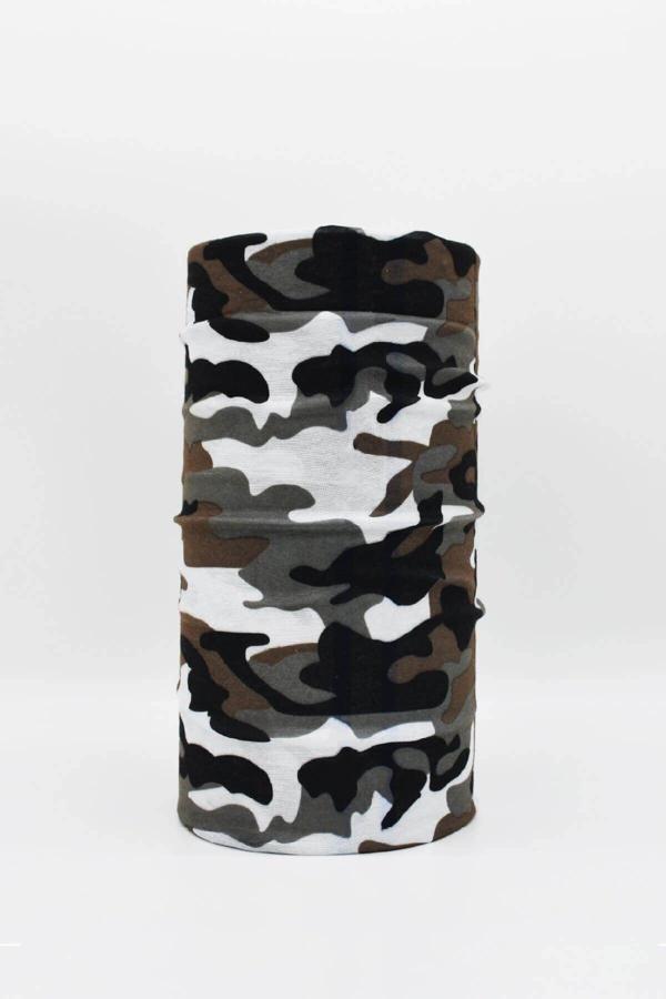 Külah Haki Kamuflaj Unisex Boyunluk Bandana - Image 1