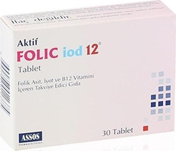 Assos Folic IOD 12 30 Tablet - Image 1
