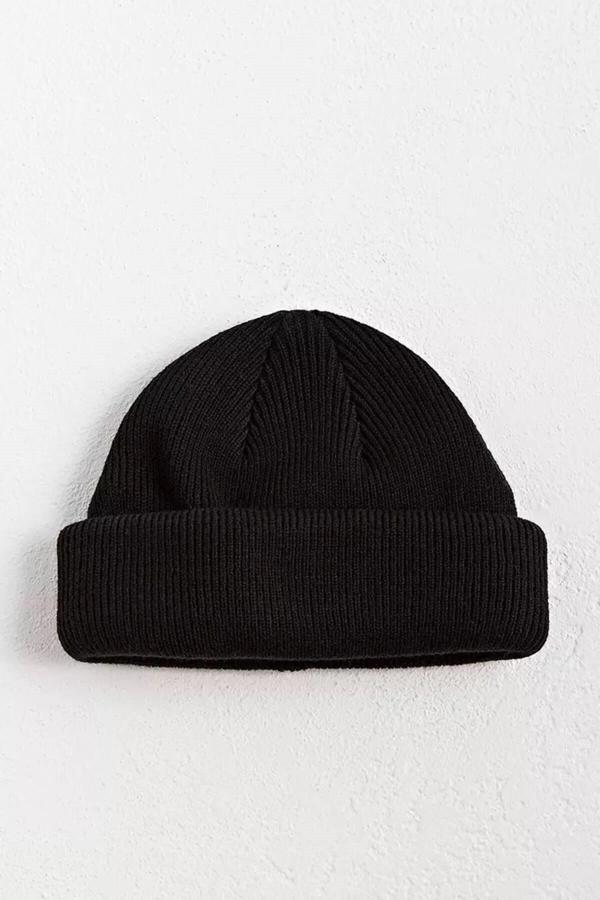 Külah Kadın Vintage Hipster Docker Bere Siyah - Image 1