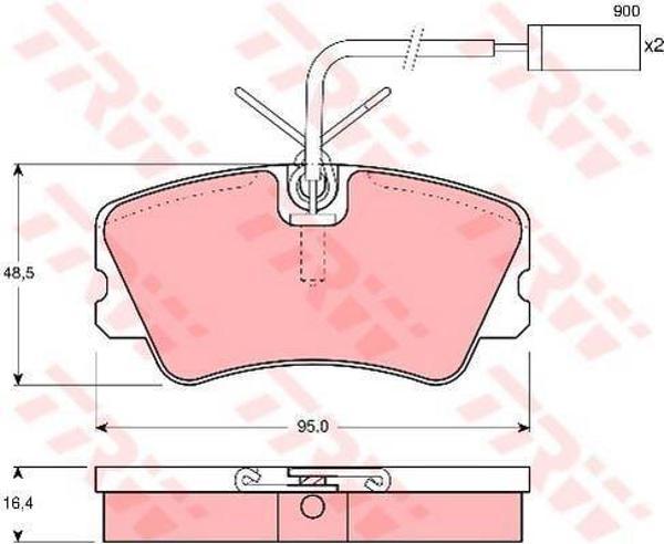 FREN BALATASI ÖN ALFA 33 1.7 IK - Image 1