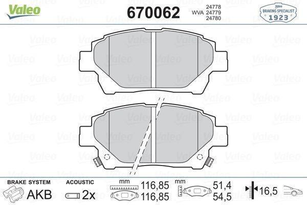 FREN BALATASI ÖN YARIS 1.0 1.3 9905-IQ 1.0 1.3 1.4D 08 - Image 1