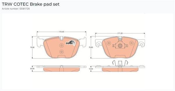 FREN BALATASI ON BMW E70 E71 F15 F85 F16 F86 - Image 1