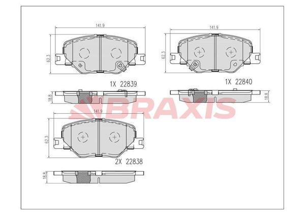 ON FREN BALATASI 16'' OPEL INSIGNIA B 17- - Image 1