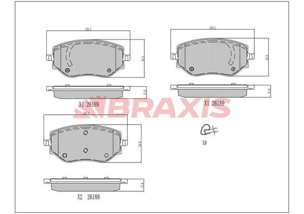 FREN BALATASI ON CLIO V 1.0 SCE 75 1.0 TCE 100 1.5 DCI 19  MICRA V K14 1.0 18  - Image 1