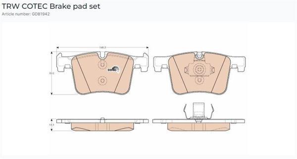 FREN BALATASI ON BMW F20 F30 F22 F32 F33 F34 F36 F25 F26 - Image 1