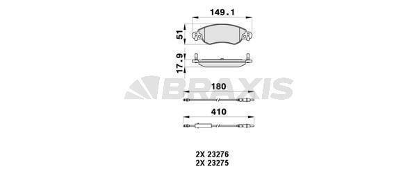 ON FREN BALATASI C5 EW7A EW7J4 (1.8 16V) / (FISLI) - Image 1