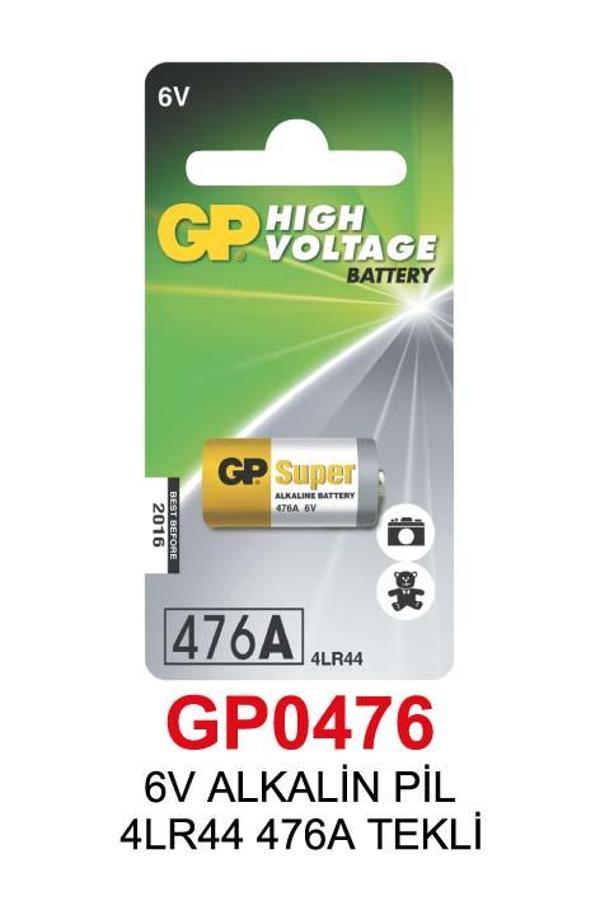 6V ALKALİN PİL 4LR44 476A TEKLİ - Image 1