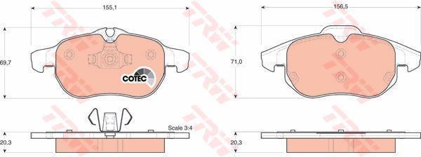 FREN BALATASI ÖN VECTRA C .1.6 1.8.2.0.SAAB - Image 1
