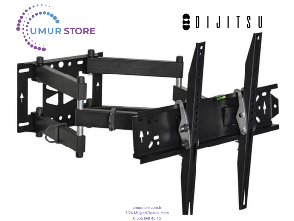 Dijitsu 42Ds9000 42" inc FHD Android Smart TV Hareketli Televizyon Duvar Askı Aparatı - Image 1