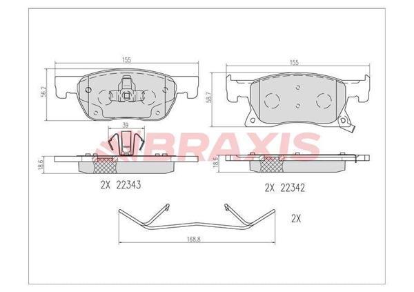 ON FREN BALATASI ASTRA K (CAP 276) - Image 1