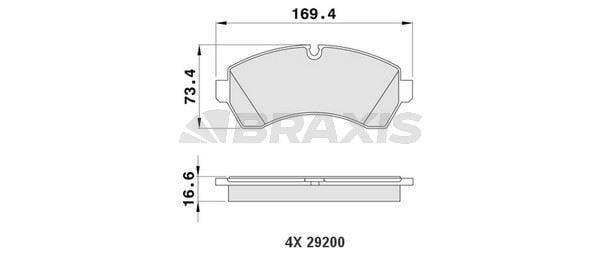 FREN BALATASI ON SPRINTER 906 06 907 910 18 CRAFTER 0616 - Image 1