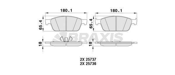 ON FREN BALATASI CONNECT 1.5 - 1.6 TDCI 13 KUGA 12 - Image 1