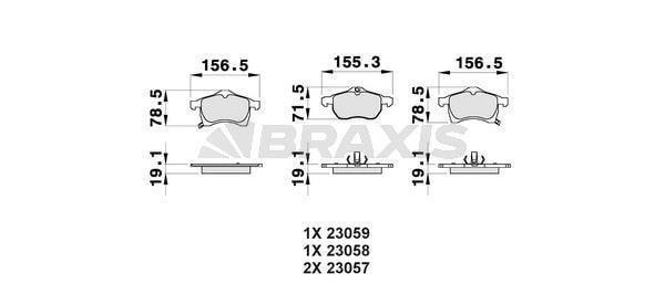 ON FREN BALATASI ASTRA G CORSA C ZAFIRA B - Image 1