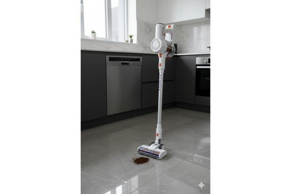 Hd-12 Şarjlı Dikey Süpürge | 350W Bldc Motor, 23KPA Güçlü Emiş, 2500MAH Pil, 3 Hız - Image 1