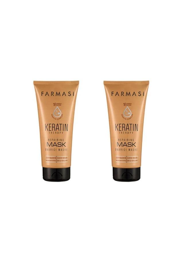 Farmasi Keratin Therapy Onarıcı Maske 200Ml 2X Adet - Image 1