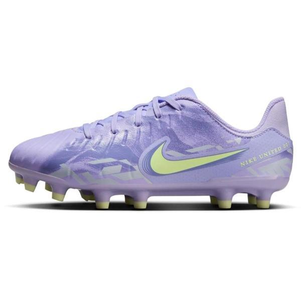 Nike Tiempo Legend 10 Academy FG/MG NU1 Çocuk Krampon Mor - Image 1