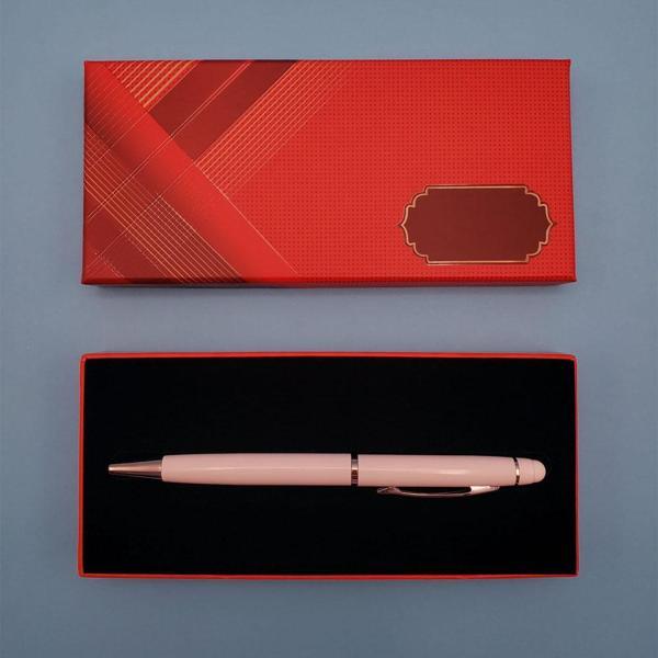 Kutulu Beyaz Tükenmez Kalem - Image 1