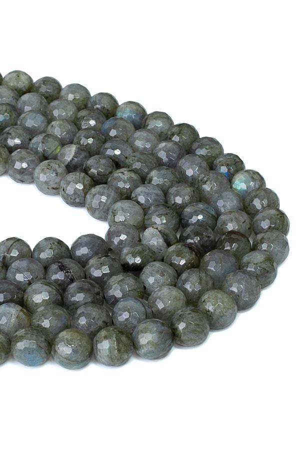 10 MM Faset Kesim Labradorit Taşı Dizi - Image 1