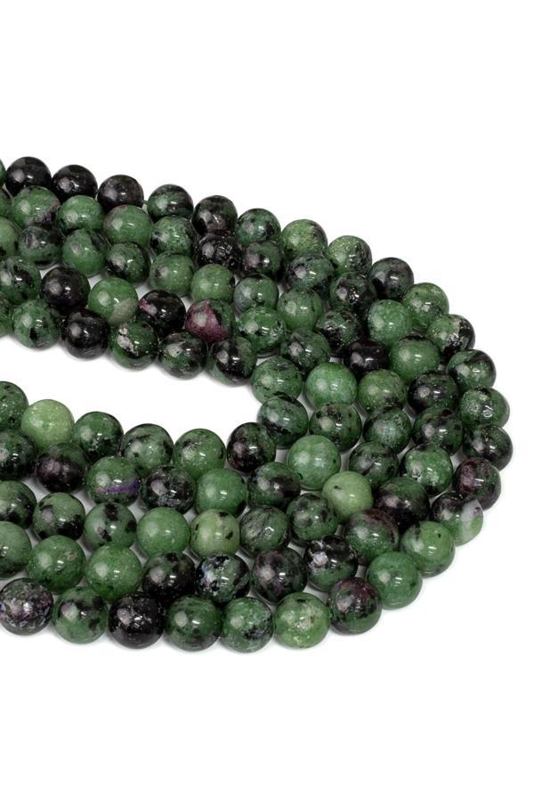 8 MM Ruby Zoisit ( Anyolit) Taşı Dizi - Image 1