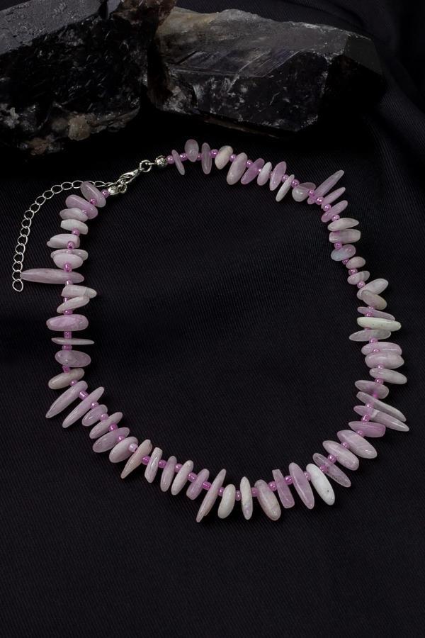 Kunzit Taşı Kolye - Image 1