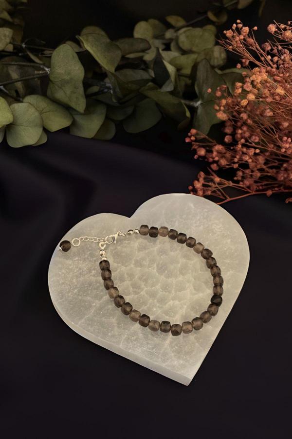 Dumanlı Kuvars Taşı Bileklik - Image 1