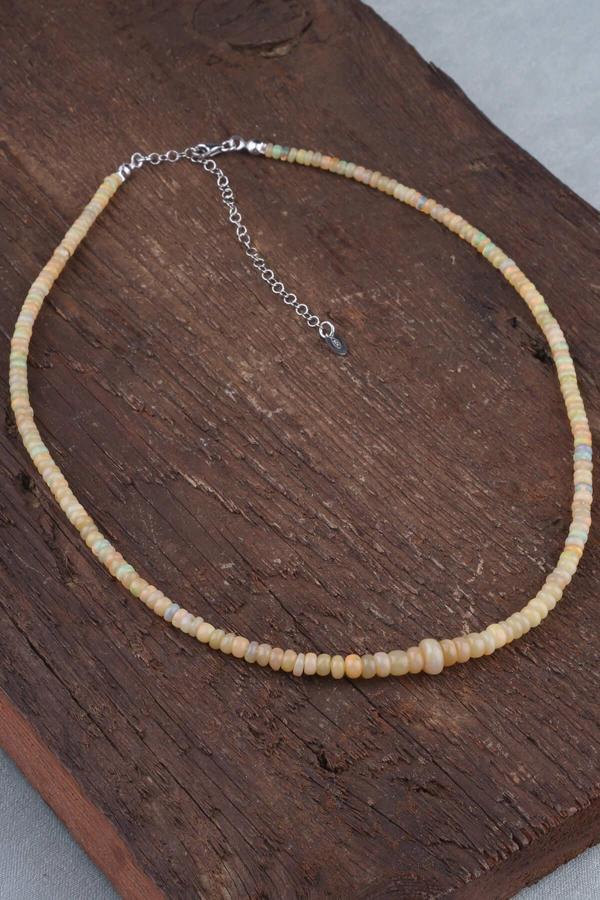 Opal Taşı Doğal Taş Kadın Kolye - 200259 - Image 1