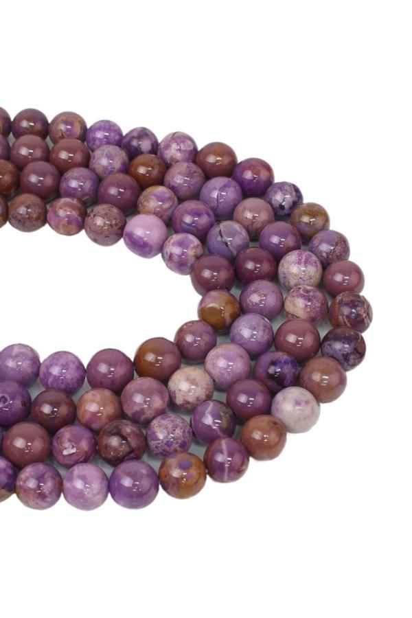 9 MM Lepidolit Taşı Dizi - Image 1