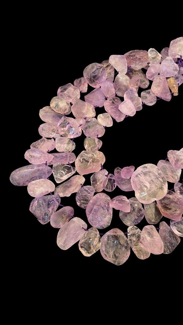 Ham Ametist Taşı Dizi - Image 1
