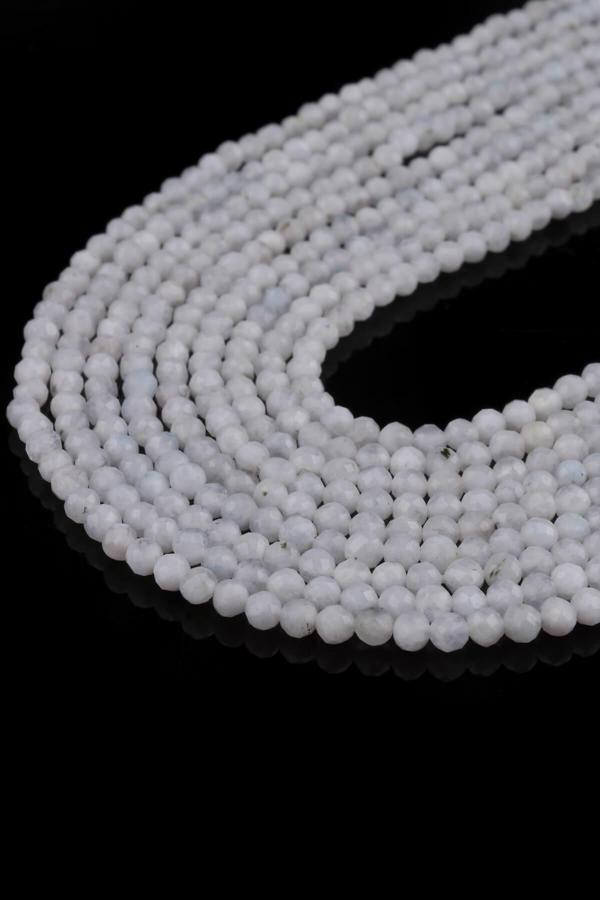 2 MM Faset Kesim Ay Taşı Dizi - Dizi0269 - Image 1