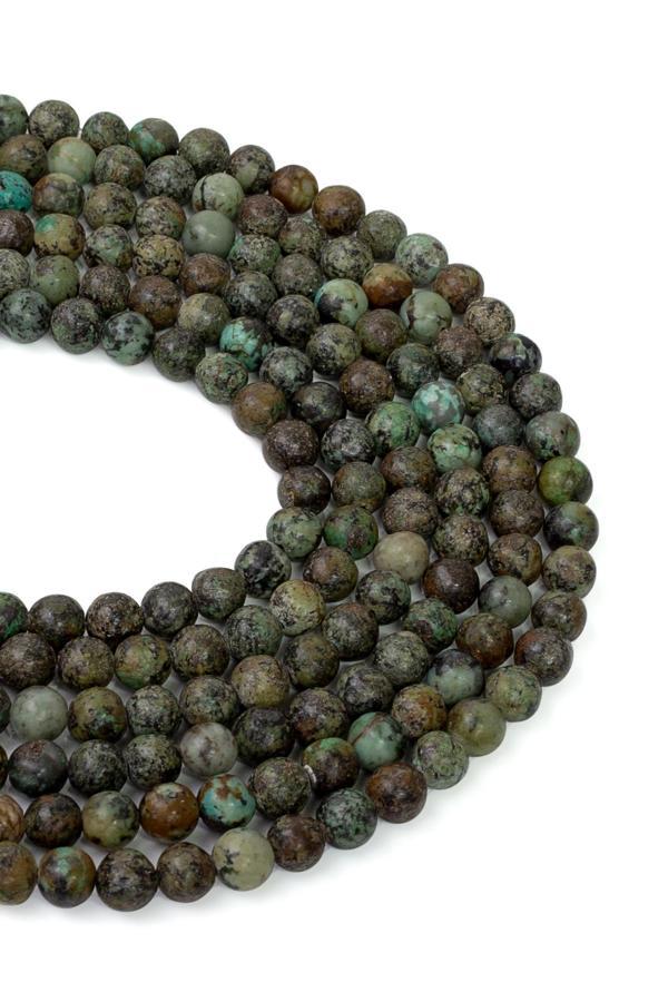 6 MM Afrika Turkuaz Taşı Dizi - Image 1