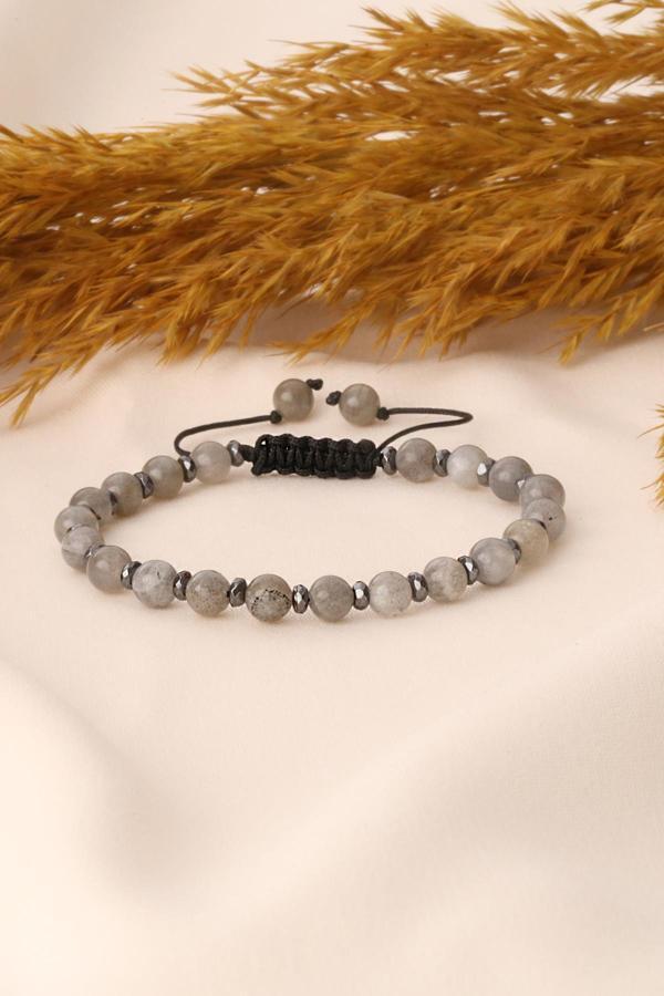 Labradorit ve Hematit Taşı Bileklik - Image 1