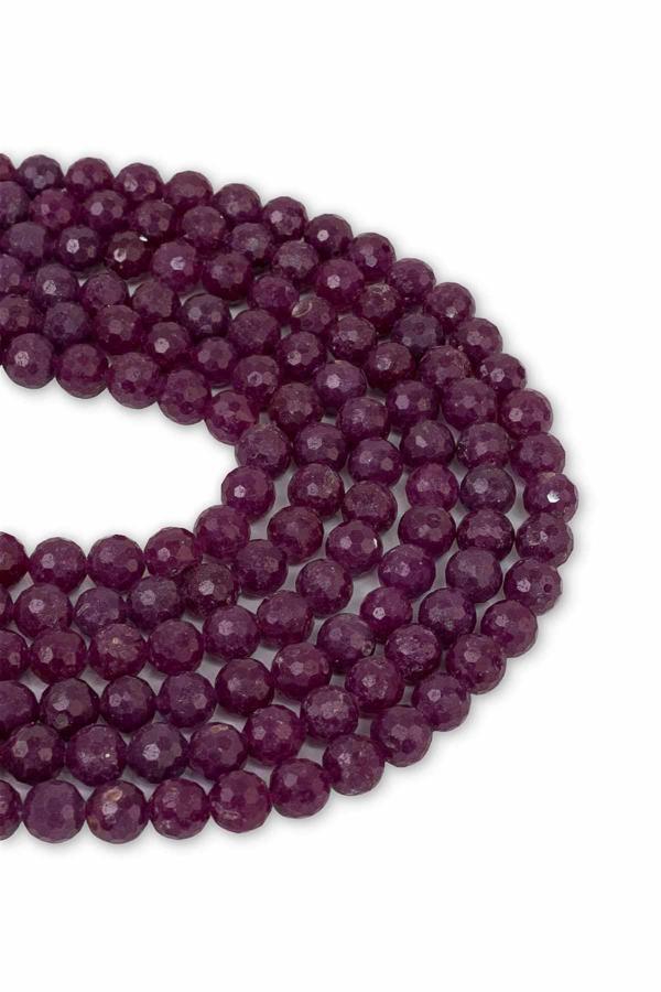 6 MM Faset Yakut Taşı Dizi A - Image 1