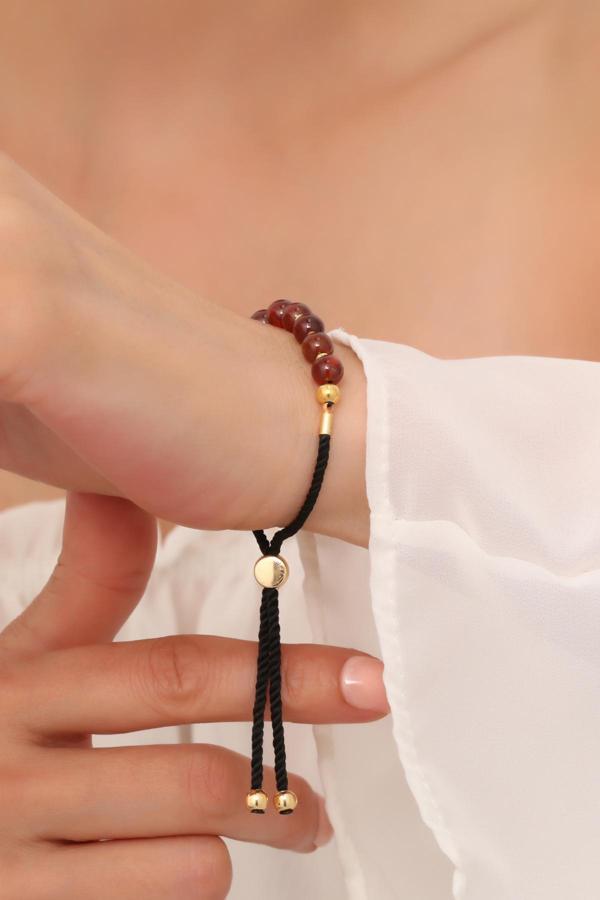 Lal Taşı Bileklik (Granat) - Image 1
