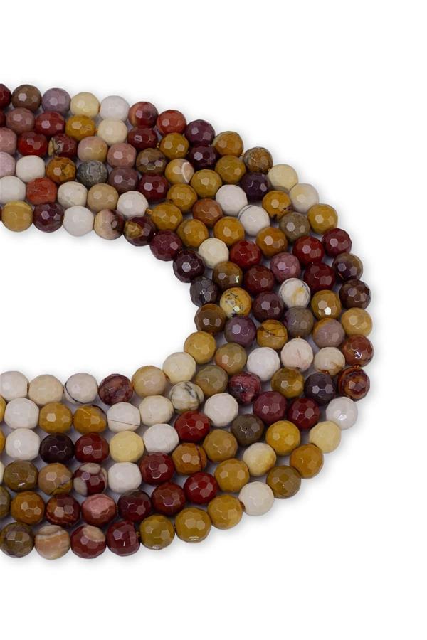 6 MM Faset Monkay Jasper Taşı Dizi - Image 1