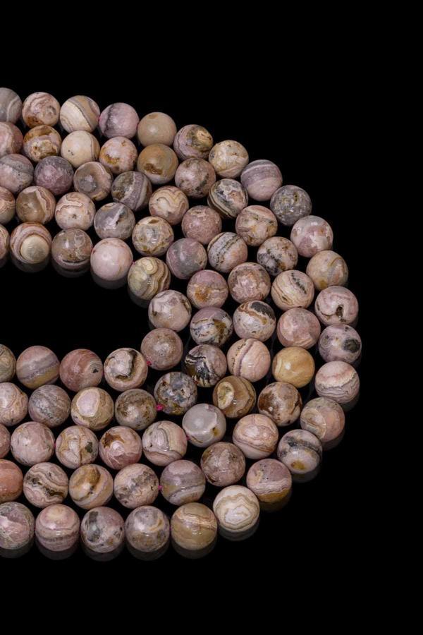 8 MM Rodokrozit Taşı Dizi - Image 1