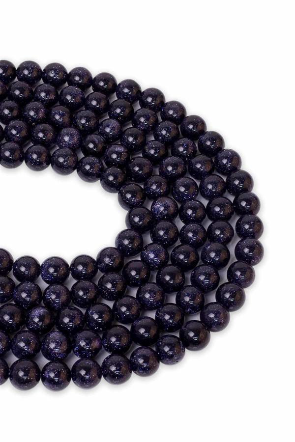 8 MM Lacivert Yıldız Taşı Dizi - Image 1