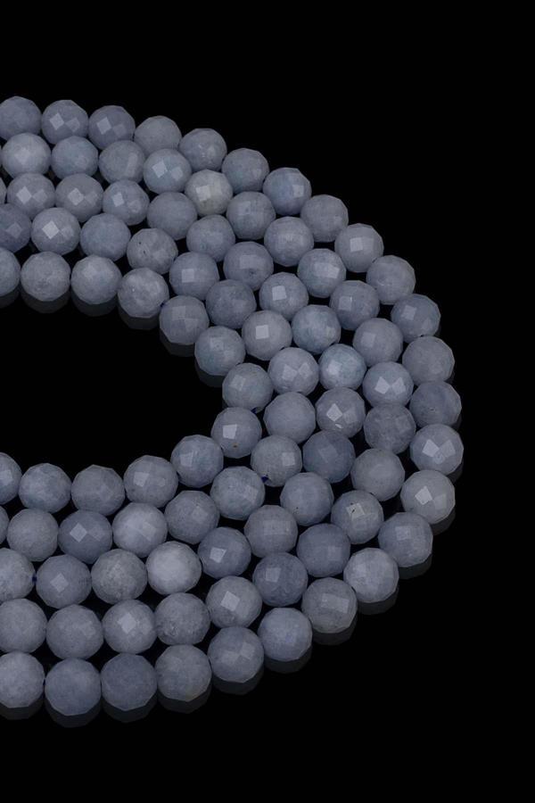 8 MM Faset Akuamarin Taşı Dizi - Image 1