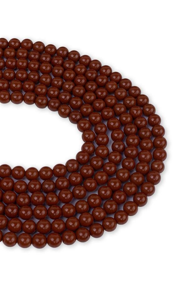 6 MM Kırmızı Jasper Taşı Dizi A - Image 1