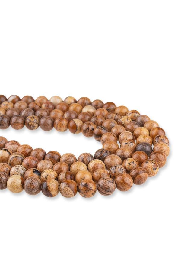 8 MM Jasper Doğal Taş Dizi - Image 1