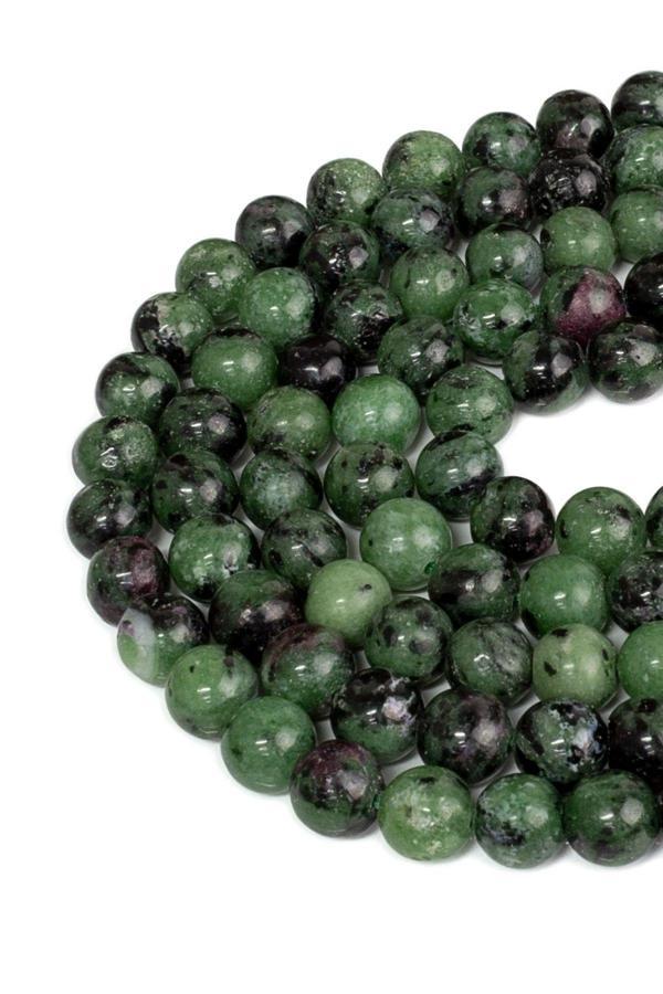 10 MM Ruby Zoist Taşı Dizi (Anyolit) - Image 1